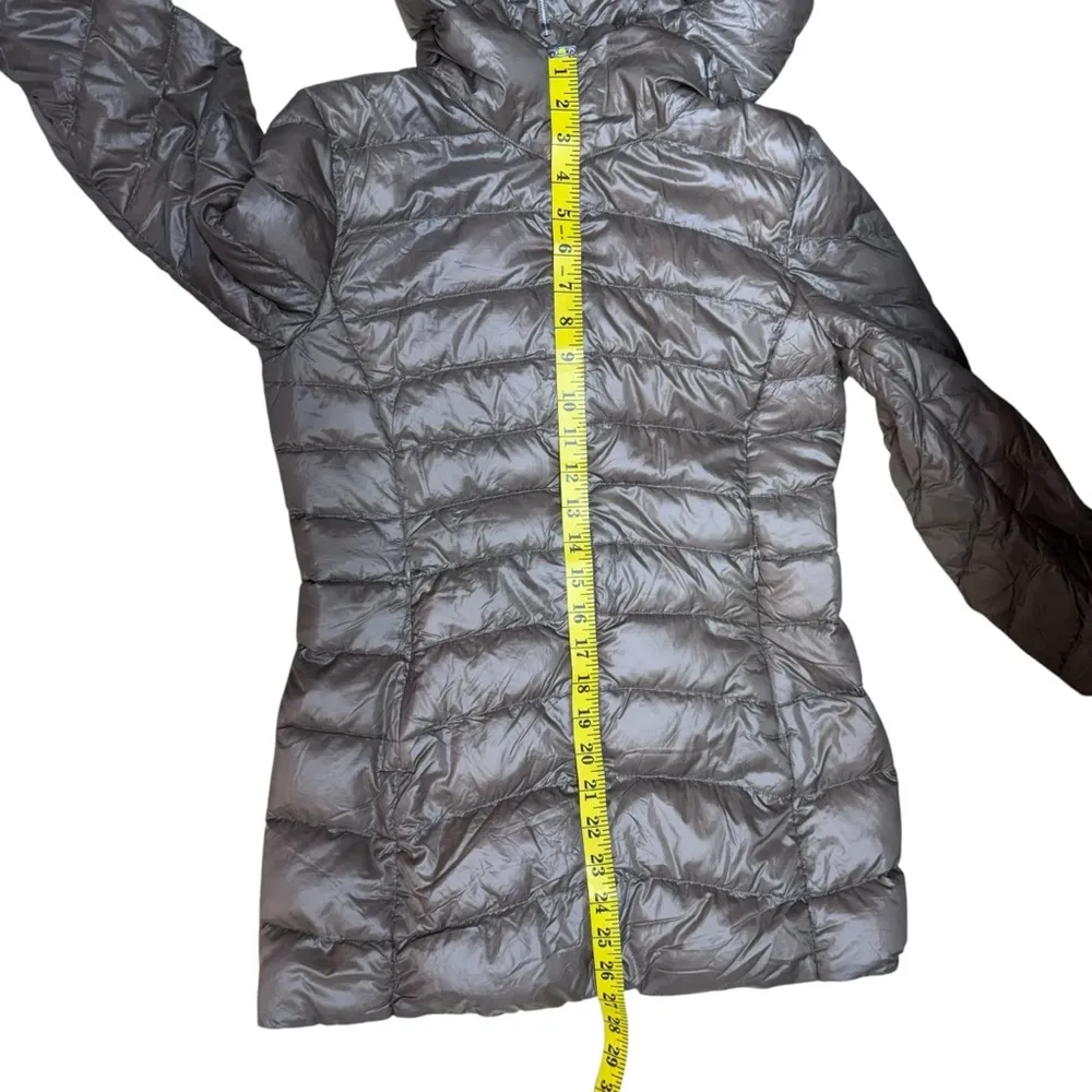 Uniqlo Waterproof Ultralight Feather Down Hooded Puffer Jacket 139037 Quilt XS - Image 15