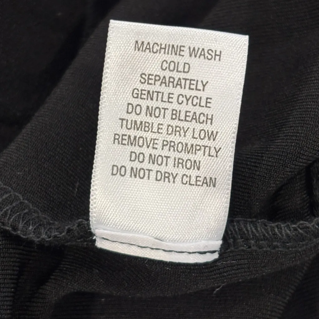 Laura Ashley Trip Ready Jet Black Tapered Pants Size 3X NWT Womens - Image 9