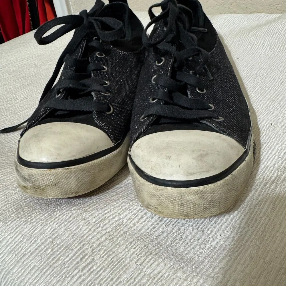 Ugg Australia Womens Evera Sneakers Tennis Shoes Black sherpa lined sz 8.5 - Image 6