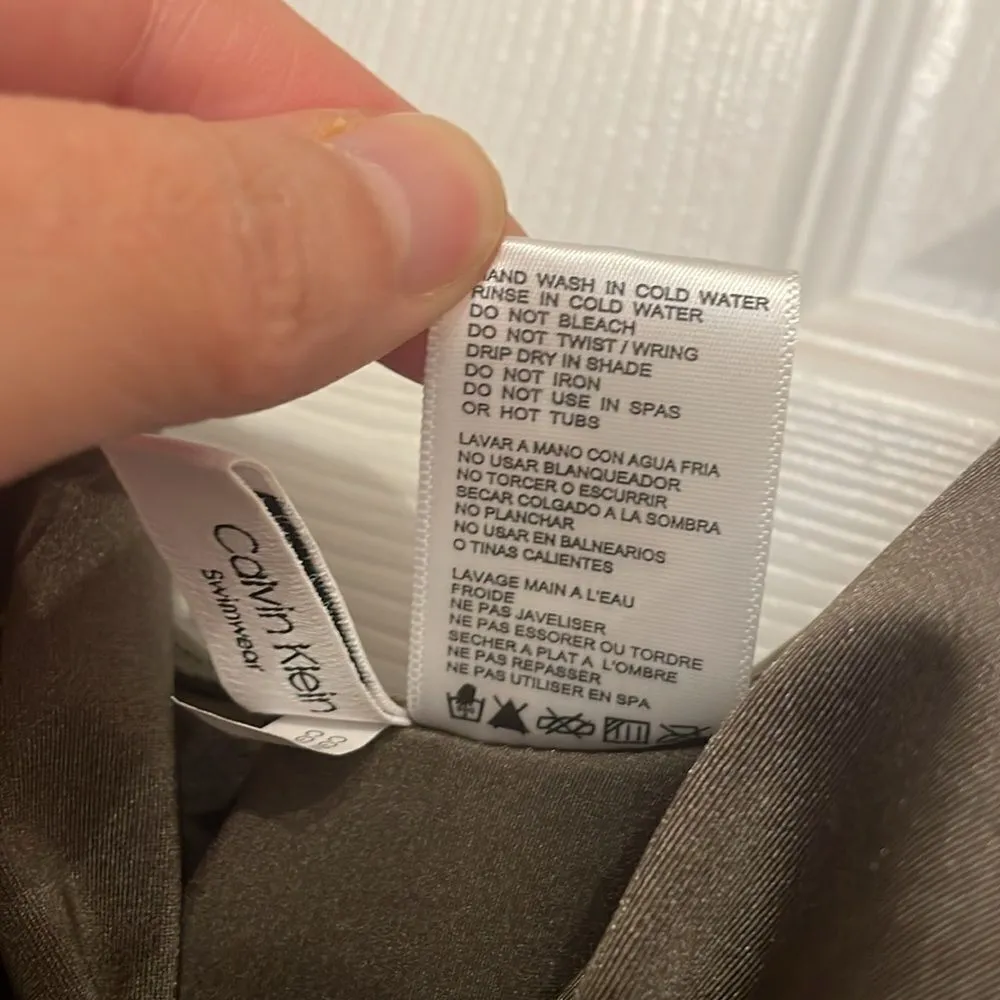 Calvin Klein Platinum One Piece Compression Swimsuit, NWT - Image 7