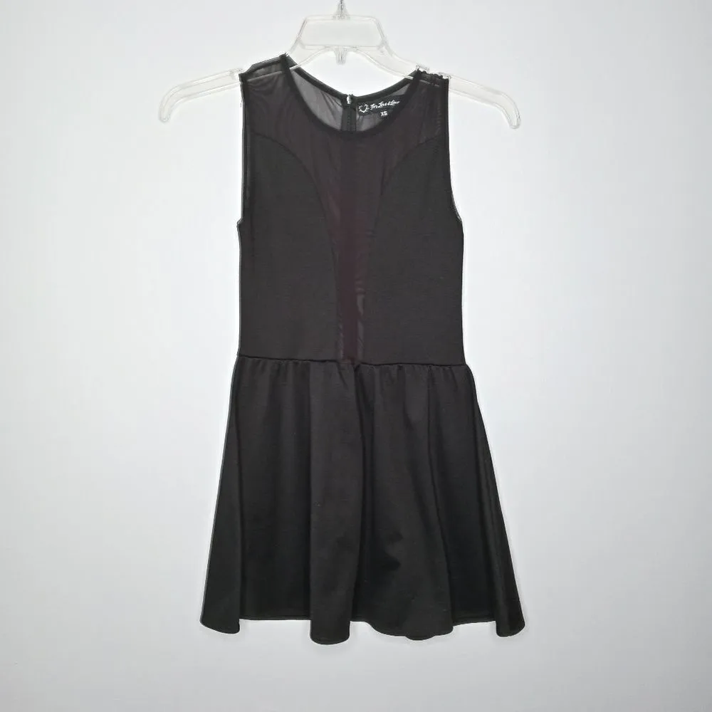 For Love & Lemons Black Illusion Dress Size XS - Image 6