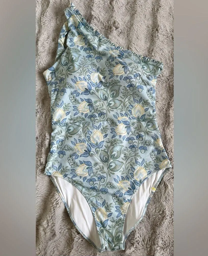 Summersalt x Markarian The Mini-Ruffle Ruched Sidestroke one piece size 12 - Image 3