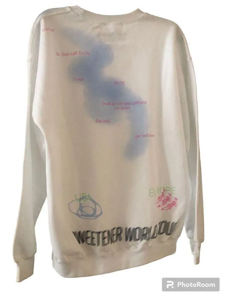 Arianna Grande Sweetner world tour sweatshirt shirt - Image 2