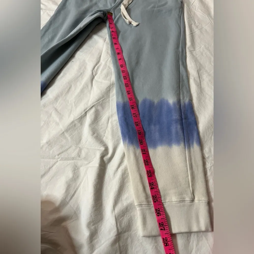 Rails Oakland Sweatpants in Ocean Tie Dye Blue White Ombre Small - Image 15