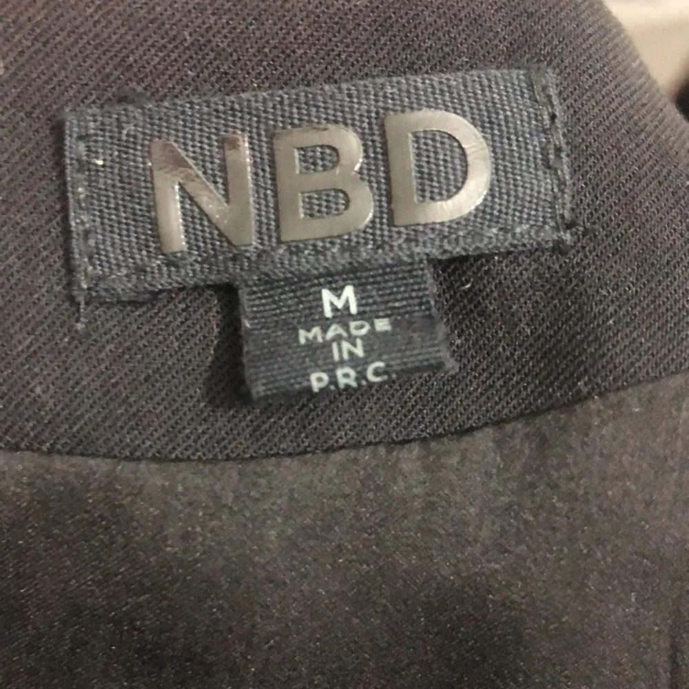 NBD x Revolve Seduce Me  Cutout Dress in Black Medium EUC - Image 9