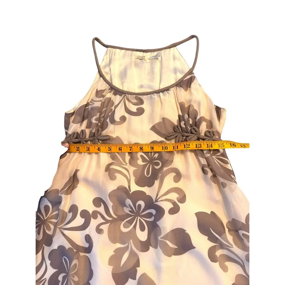 RARE Leon Max Limited Edition Silk Blend Floral Dress - Image 10