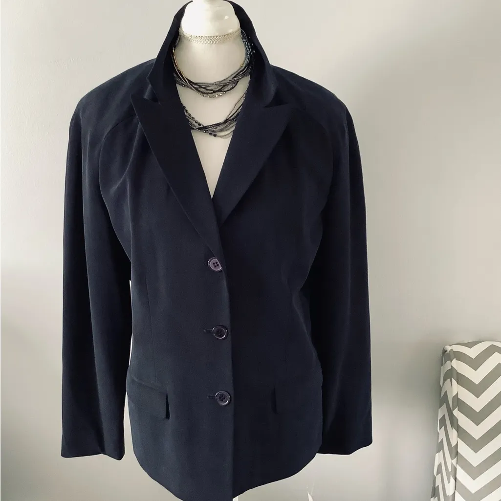 100% SILK 💙skirt/ blazer suit 💙NEW💙 - Image 4