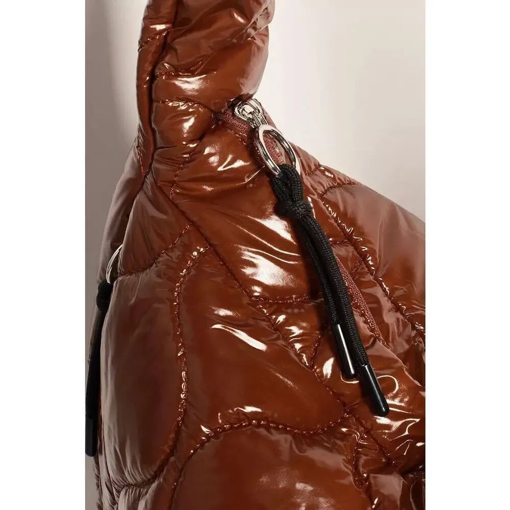 Free People Movement Surplus Shine Carryall Bag Purse Nutshell Brown NWT New - Image 3