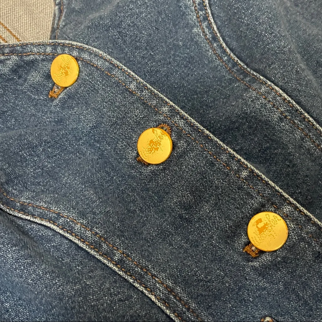 Wrangler X Yellow Rose Kendra Scott Jean Skirt/Vest Set size Small/27 - Image 10