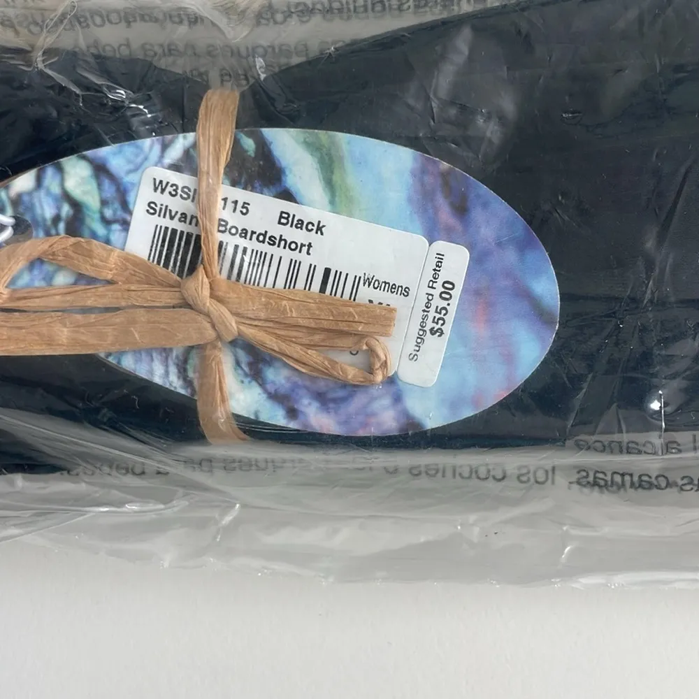 PrAna Women’s Black Silvana Board Shorts w/ Drawstring - Size Large - Image 8