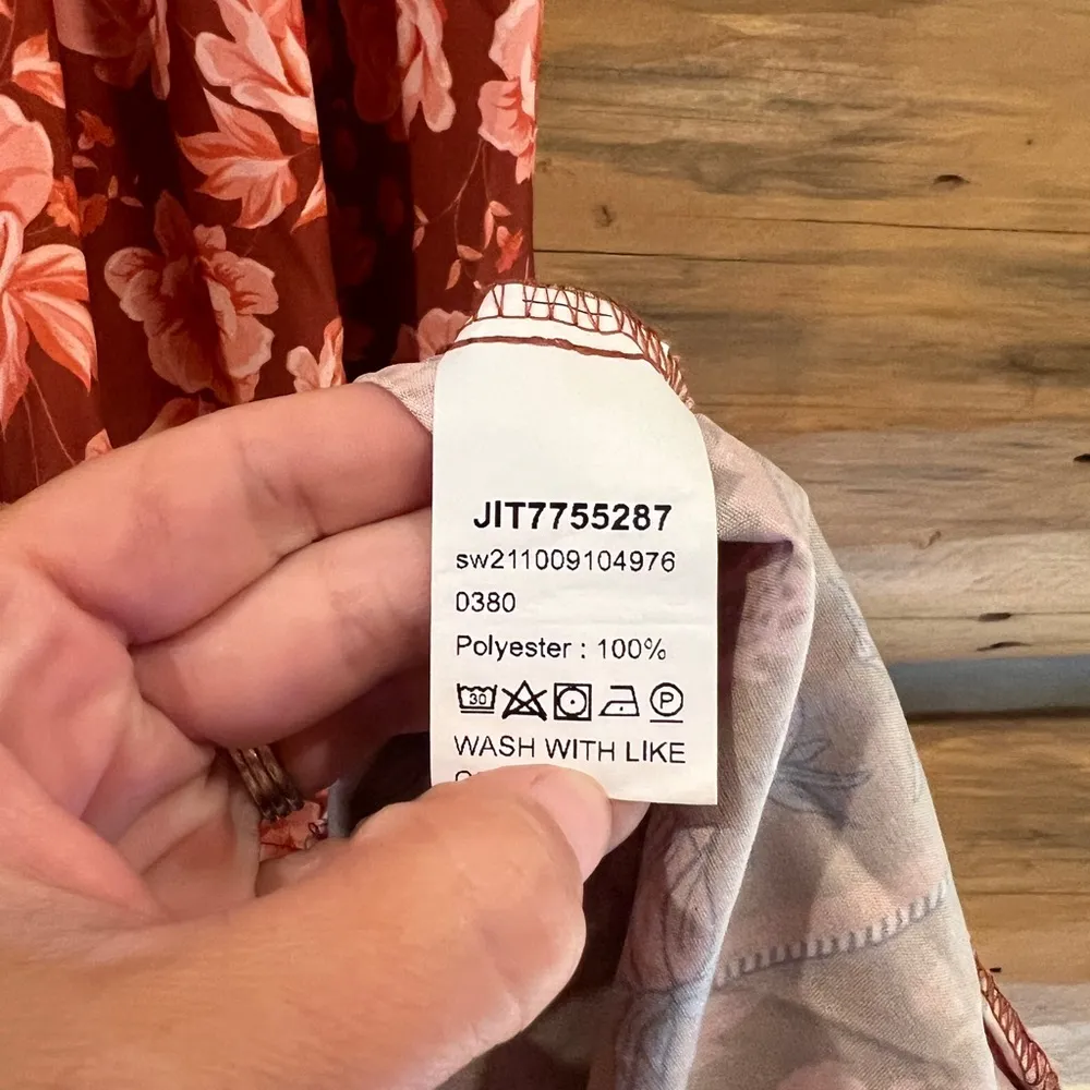 Emory Rose Allover Floral Print Dress Size XL - Image 5