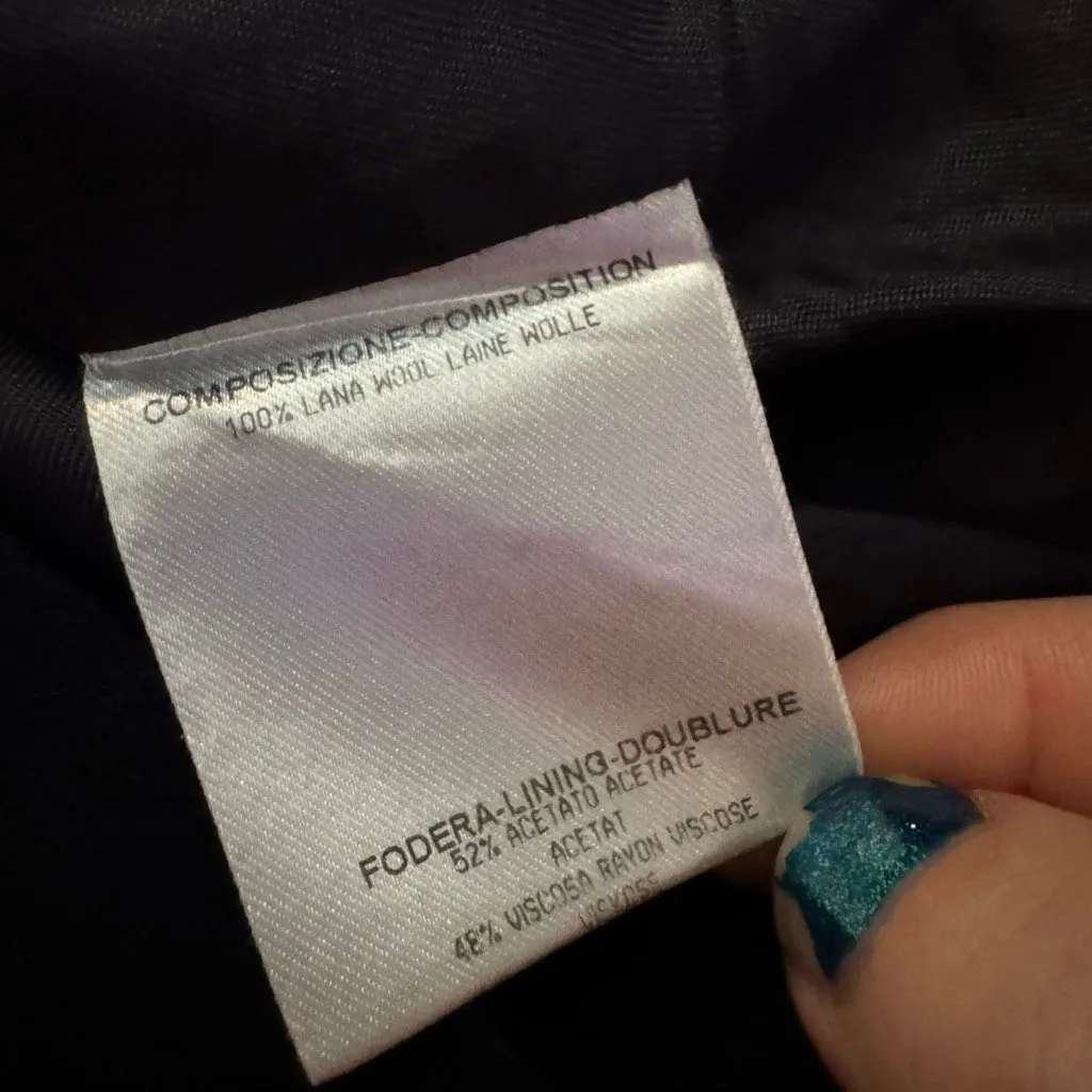 Alexander McQueen Wool Pencil Skirt | 2006 Collection | Zip Closure - Image 4