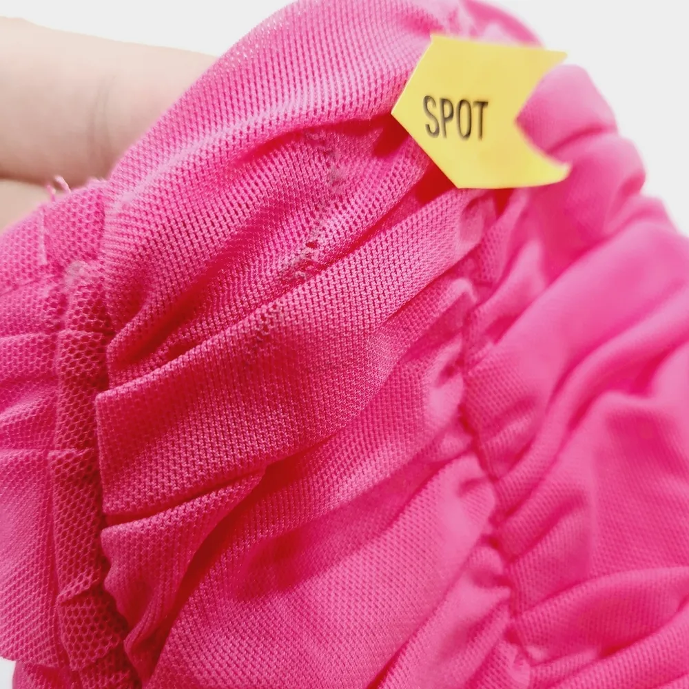 h:ours Estelle Mini Dress in Pink - Image 11