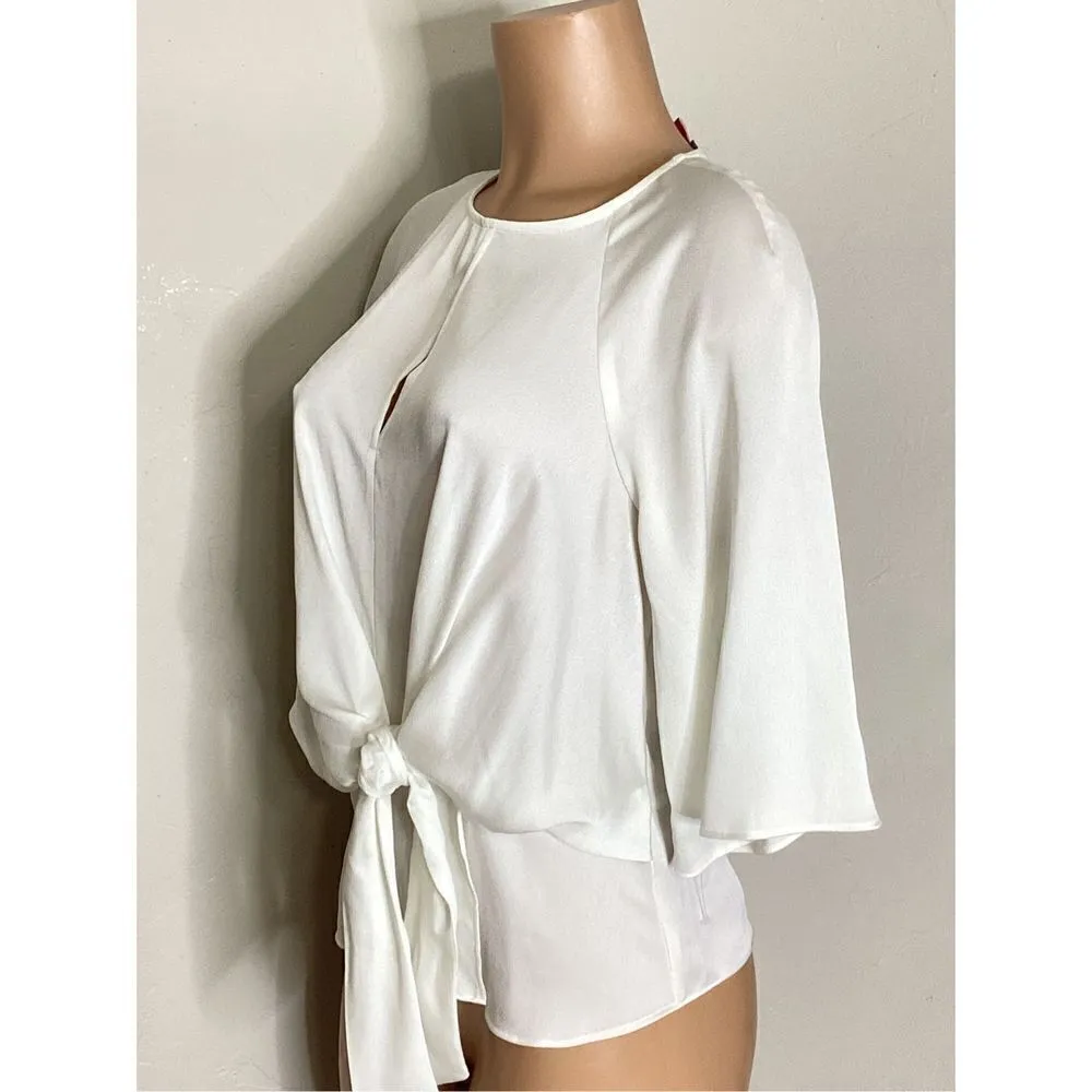 New. Vince Camuto ivory blouse bar top. Retails $89. Size XS. runs a little big. - Image 5