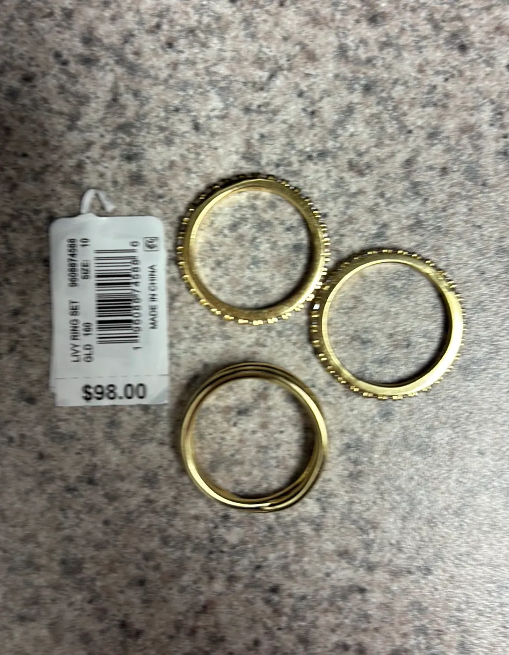 Gold Ring Stack - Image 6