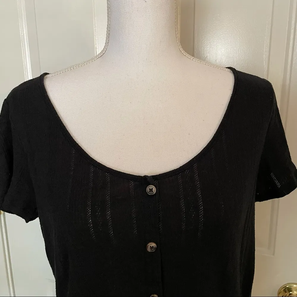 American Eagle Pull On Front Tie Shirt - Image 2