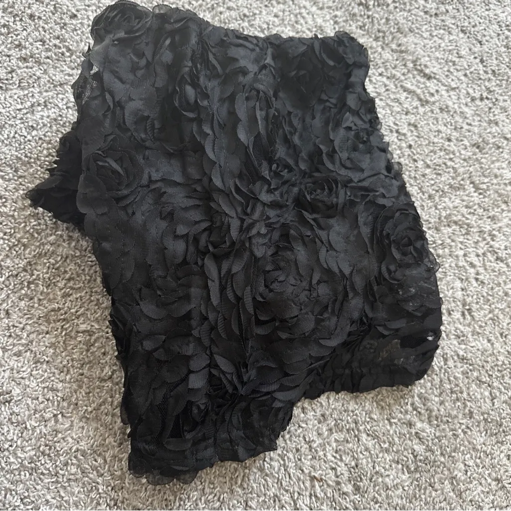 Umgee Black Textured Women's Shorts - Image 9