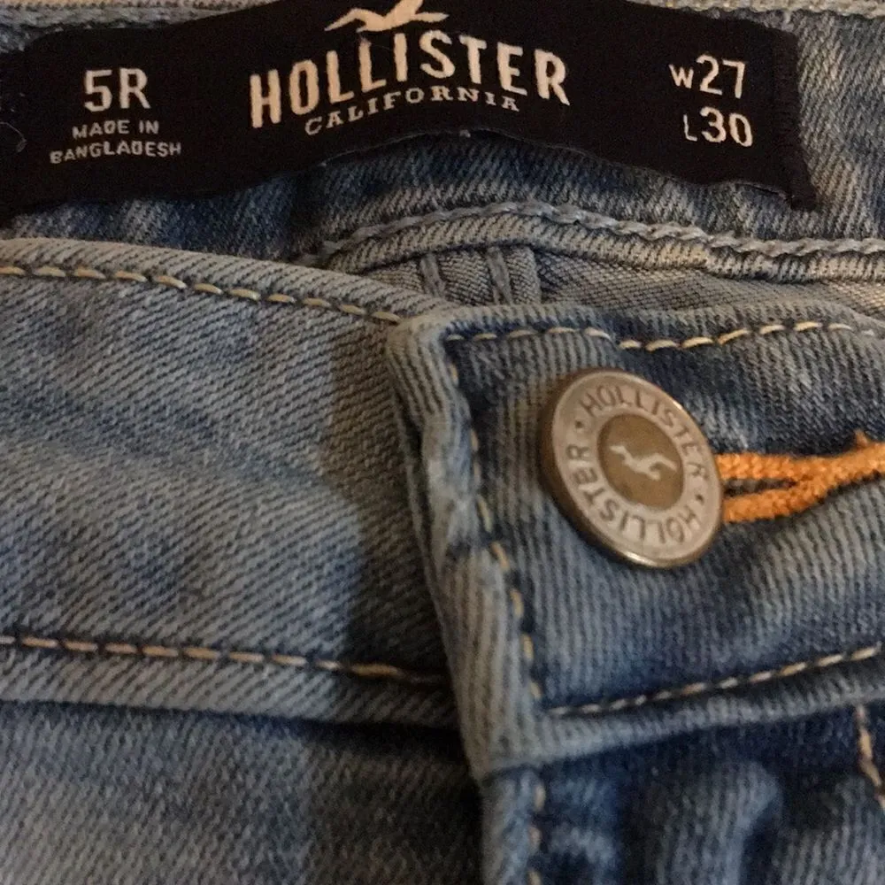 Hollister Curvy High Rise super skinny in lite wash - Image 6