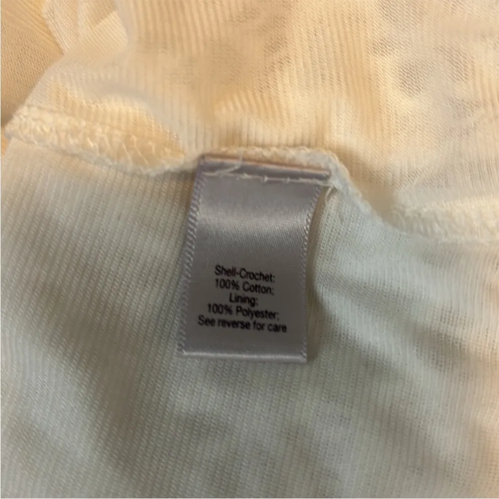 Jennifer Lopez White Lace Tank Top and Skirt Set L 10 - Image 7