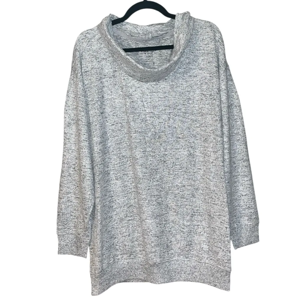 Size 1: Torrid Super Soft Plush Cowl Neck Long Sleeve Tunic Sweatshirt - Image 4