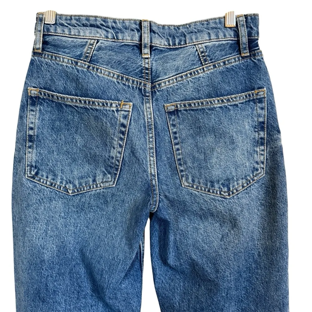 We The Free High Rise Distressed Jeans Button Fly Women’s Size 25 - Image 5