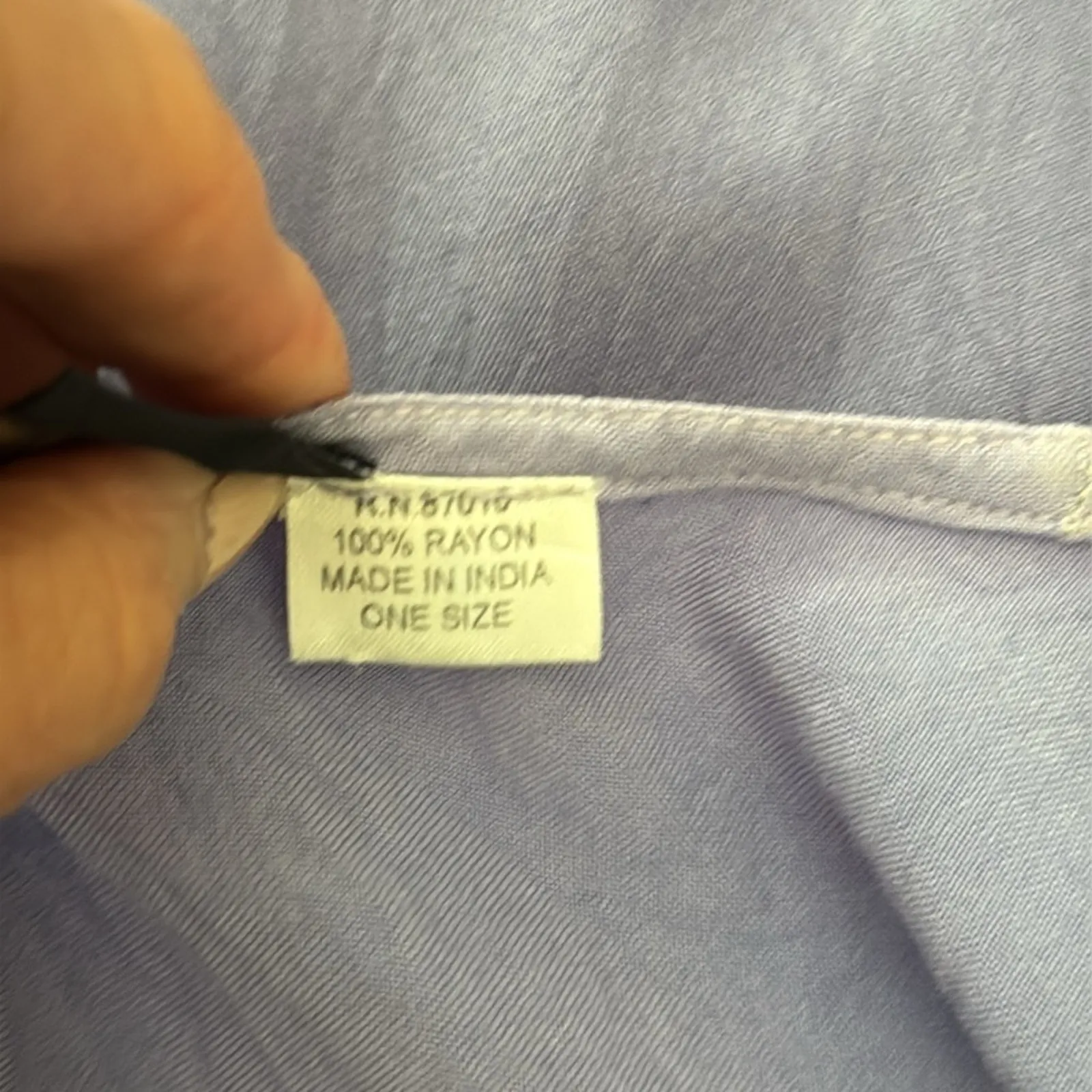 Raja Purple Ombré Floral Embroidered Button Up Back Tie Maxi Dress Size undefined - Image 5