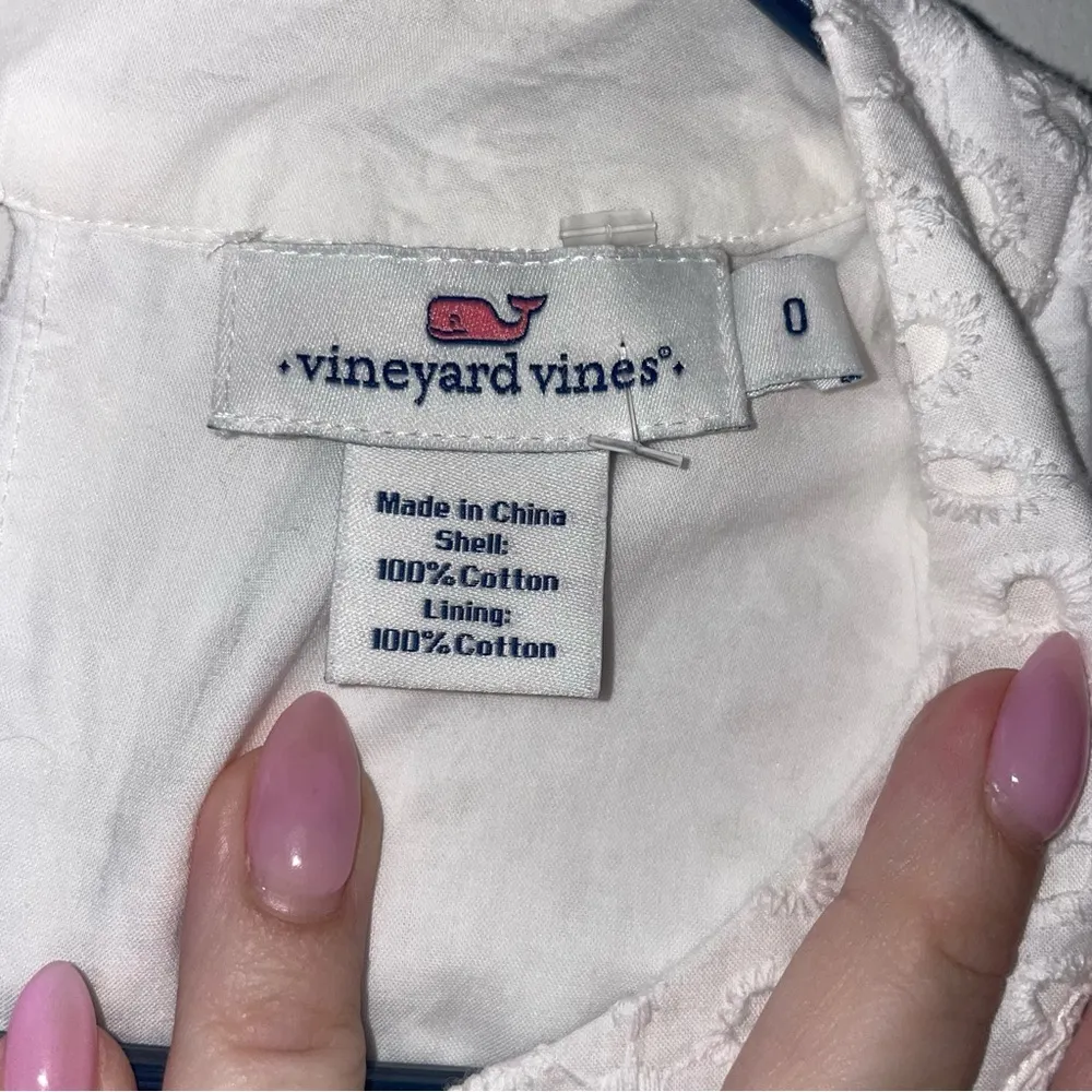 Vineyard Vines Eyelet Trim Dress - Image 9