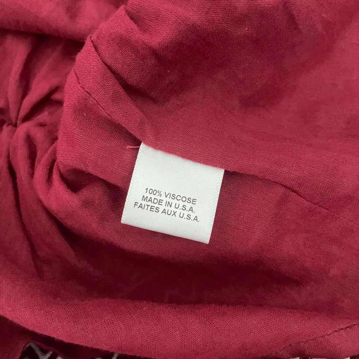 MISA Los Angeles Nicholette Top Smocked Peplum Crop Tank Boho Women's Size XS - Image 6