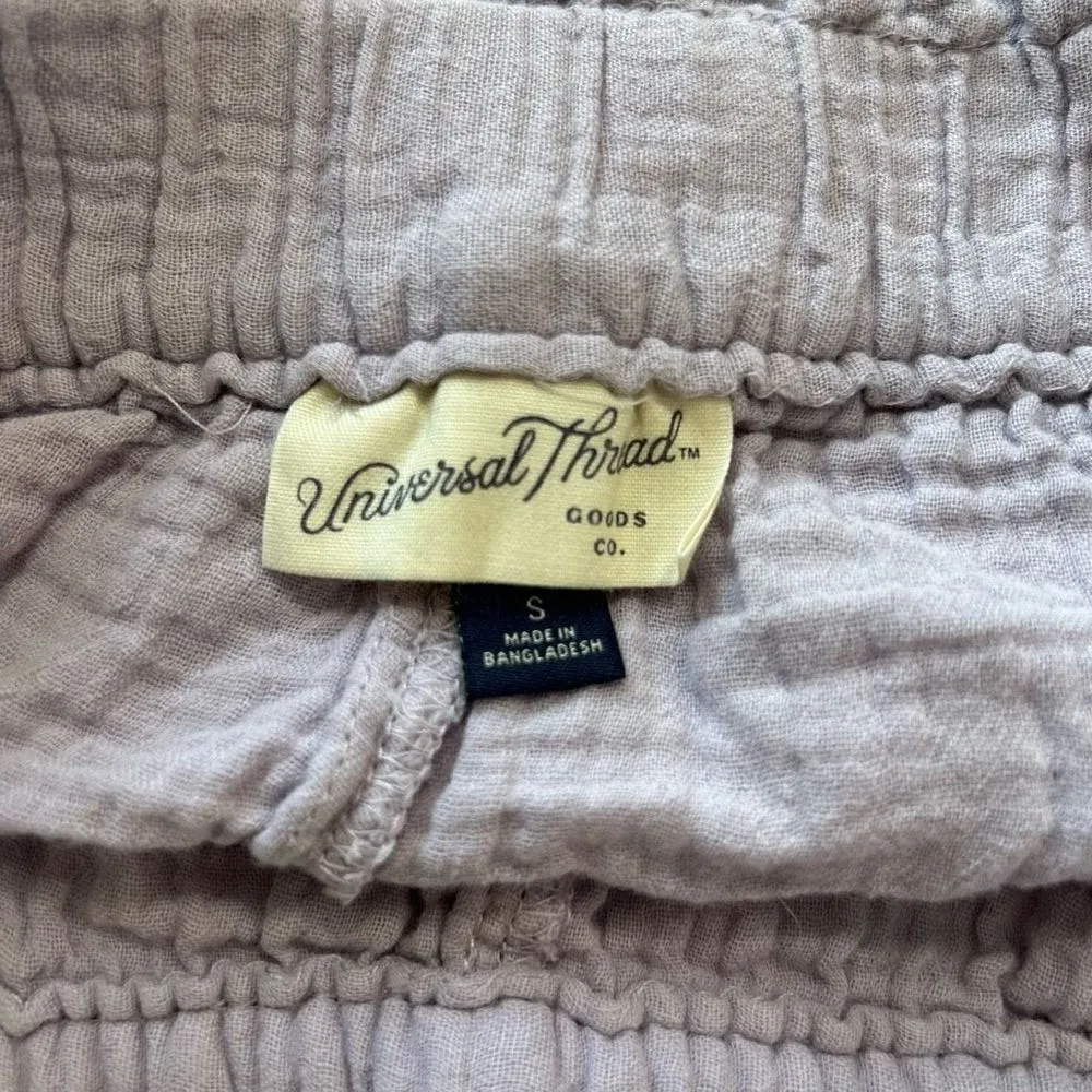 Universal Thread gauze shorts, lavender lounge shorts women’s, purple summer sho - Image 3