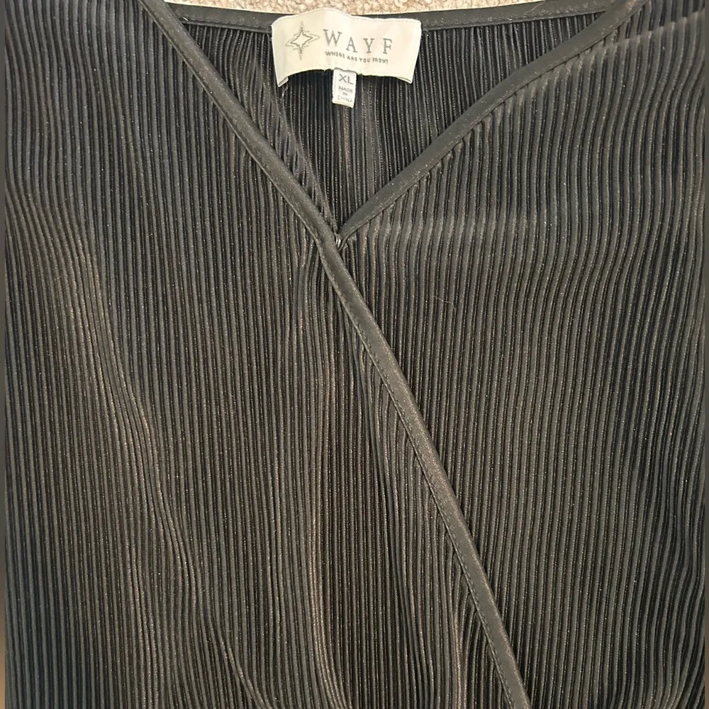 WAYF Surplice Ribbed Cami Bodysuit - Image 5