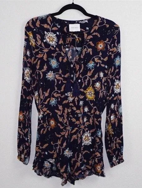 Cotton Candy LA Floral Romper - Image 2