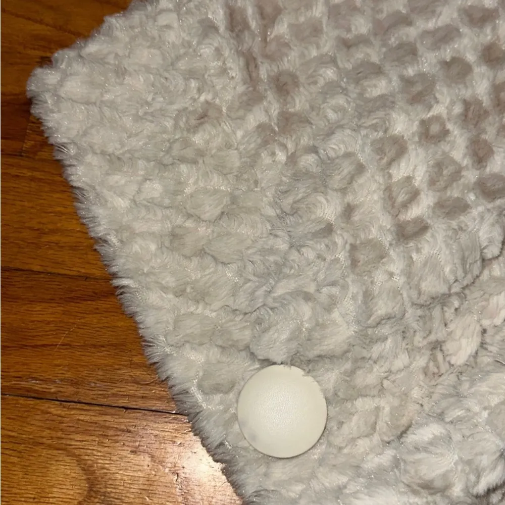 MM Couture MISS ME Faux Fur Sweater Poncho Cover Up - Image 3