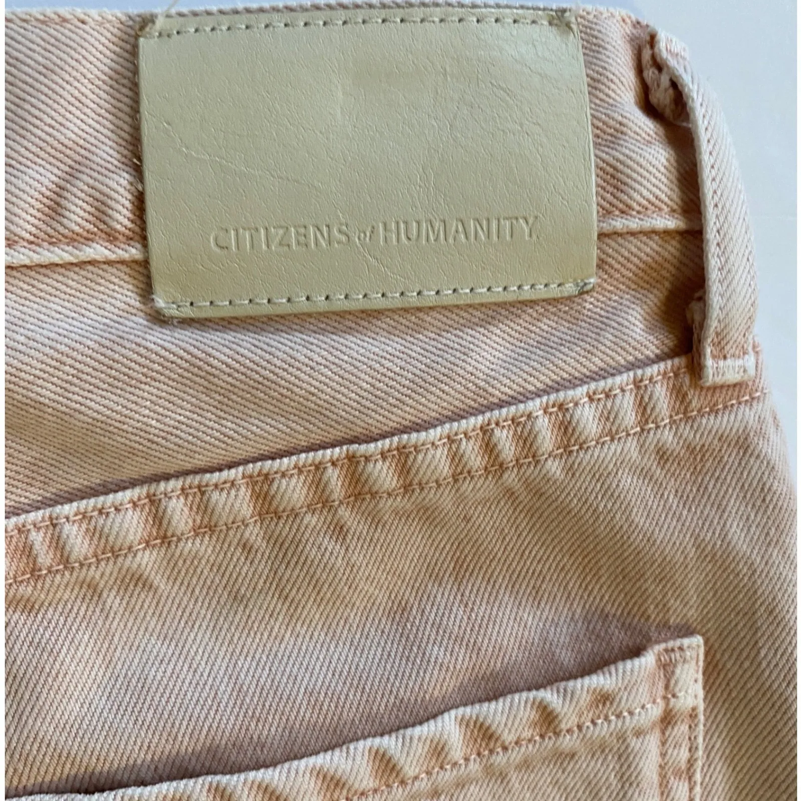 Revolve Citizens of Humanity Jolene HighRise Straight Leg Jeans Rosewater 28 EUC - Image 13