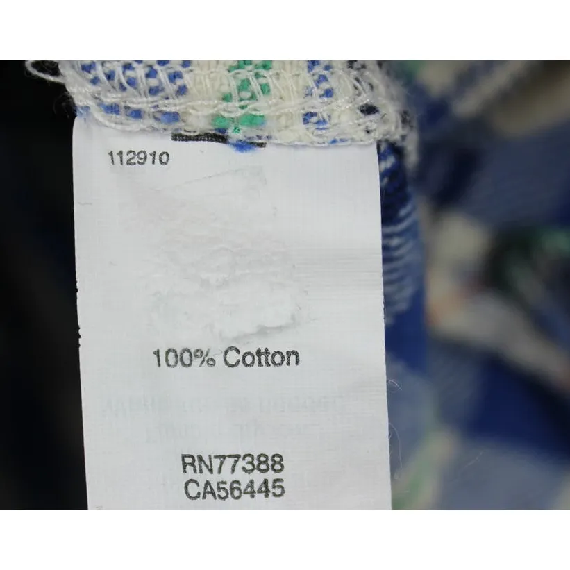 Madewell Slim Button‎ Down Boyshirt in Tulsa Plaid Size Medium Style E0335 - Image 6