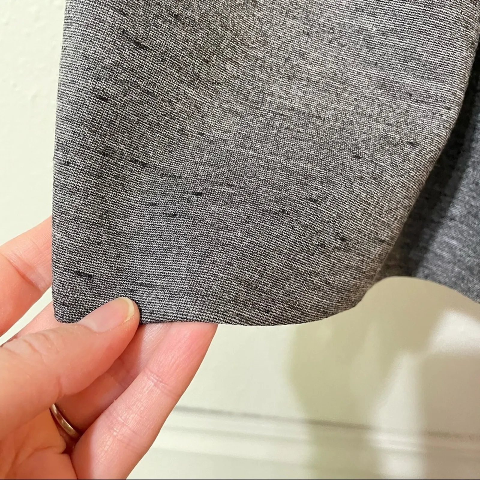 Wilfred Aritzia Grey Sleeveless Skater Mini Dress Womens 0 Babydoll Twee Fall - Image 6