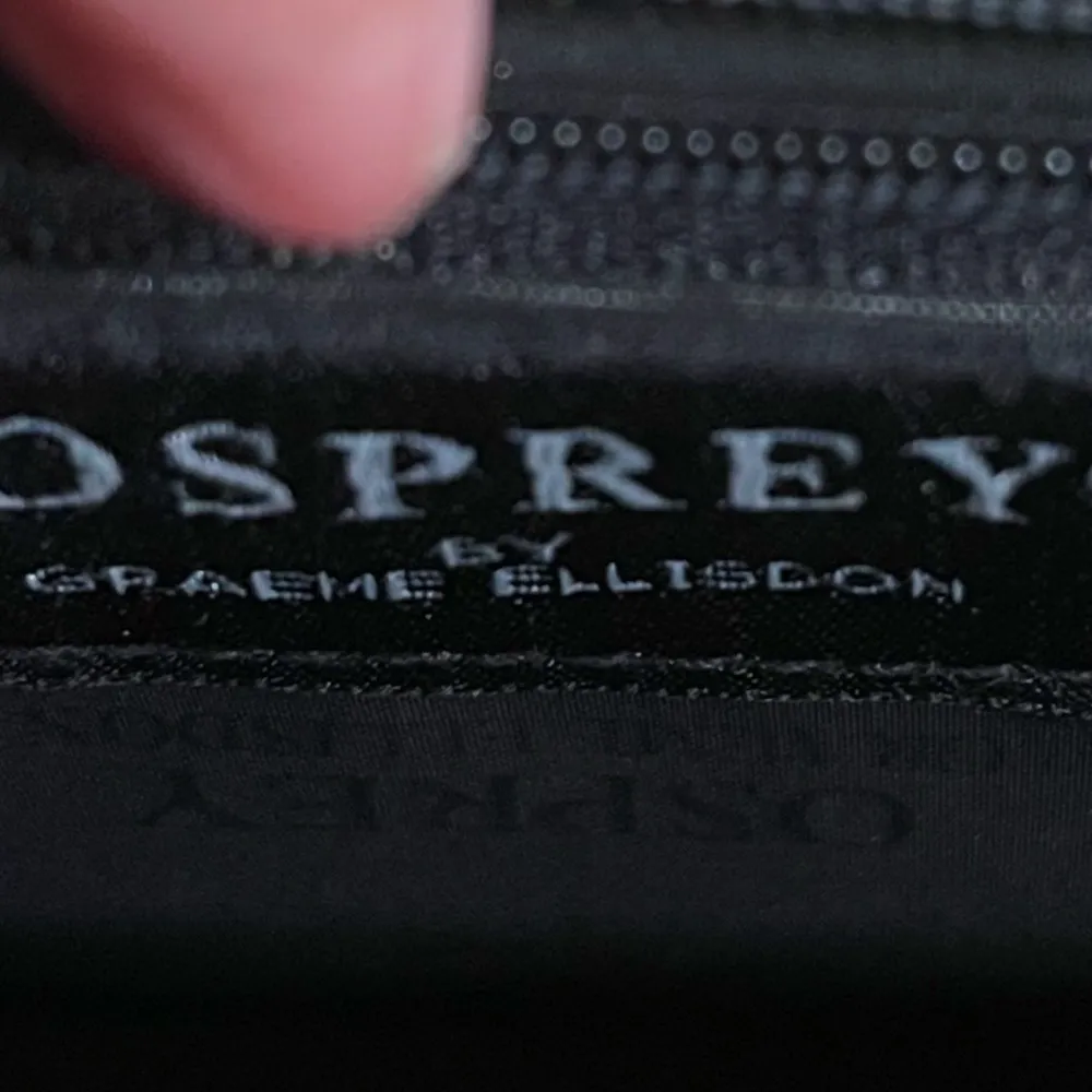 RARE Osprey LONDON By Graeme Ellisdon FLORAL Leather HANDBAG VINTGE retro EUC - Image 5