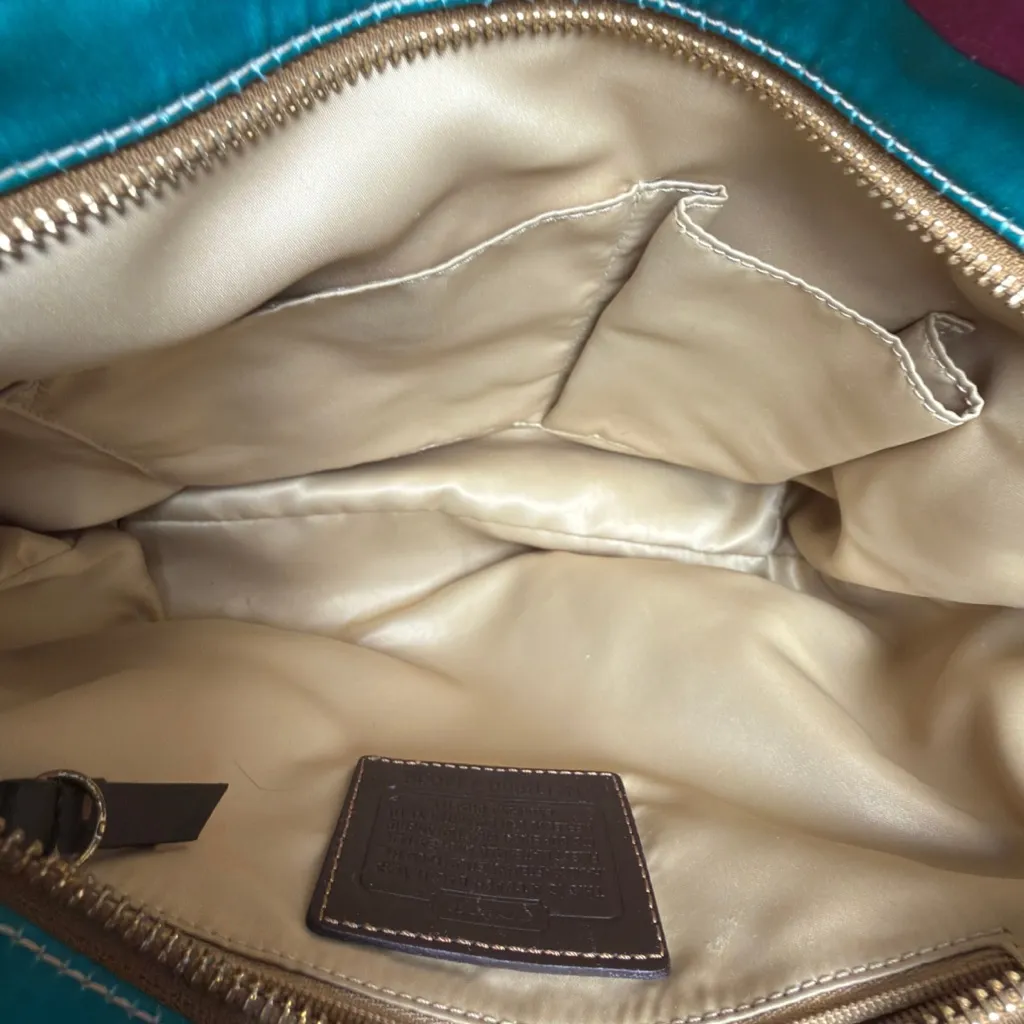 Coach Sateen Legacy Multicolor Set with Gold Accents - Image 9