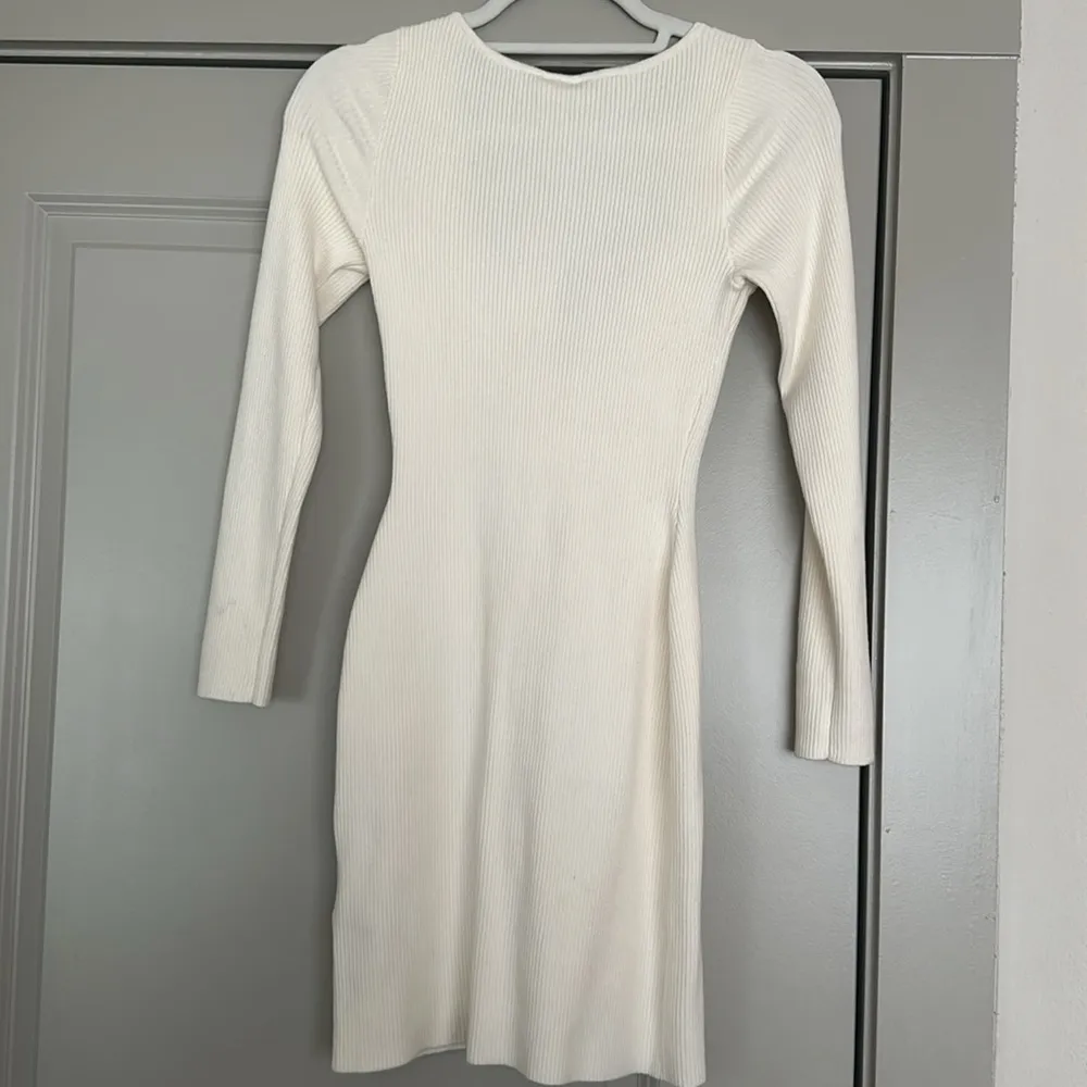 NWT Abercrombie Long Sleeve Hardware Mini Sweater Dress - Image 5
