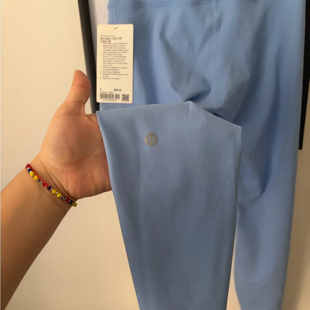 Lululemon Sinatra Blue Wundertrain Leggings - Image 7