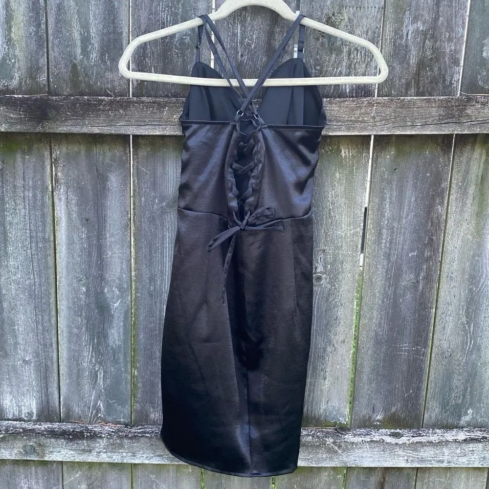 Wild Fable Satin Corset Bodycon Mini Dress | S‎ - Image 5