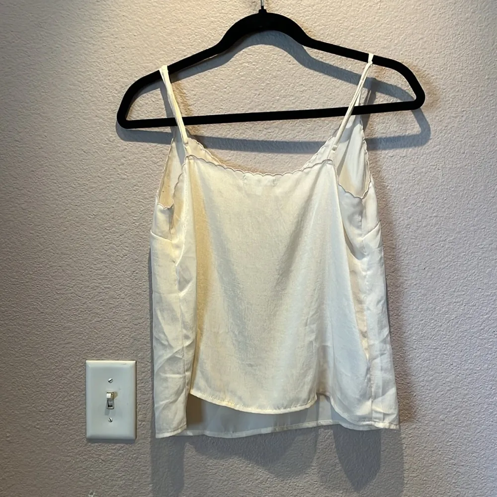 Nordstrom BP Brass Plum Cream Camisole Tank Top Size XS - Image 5