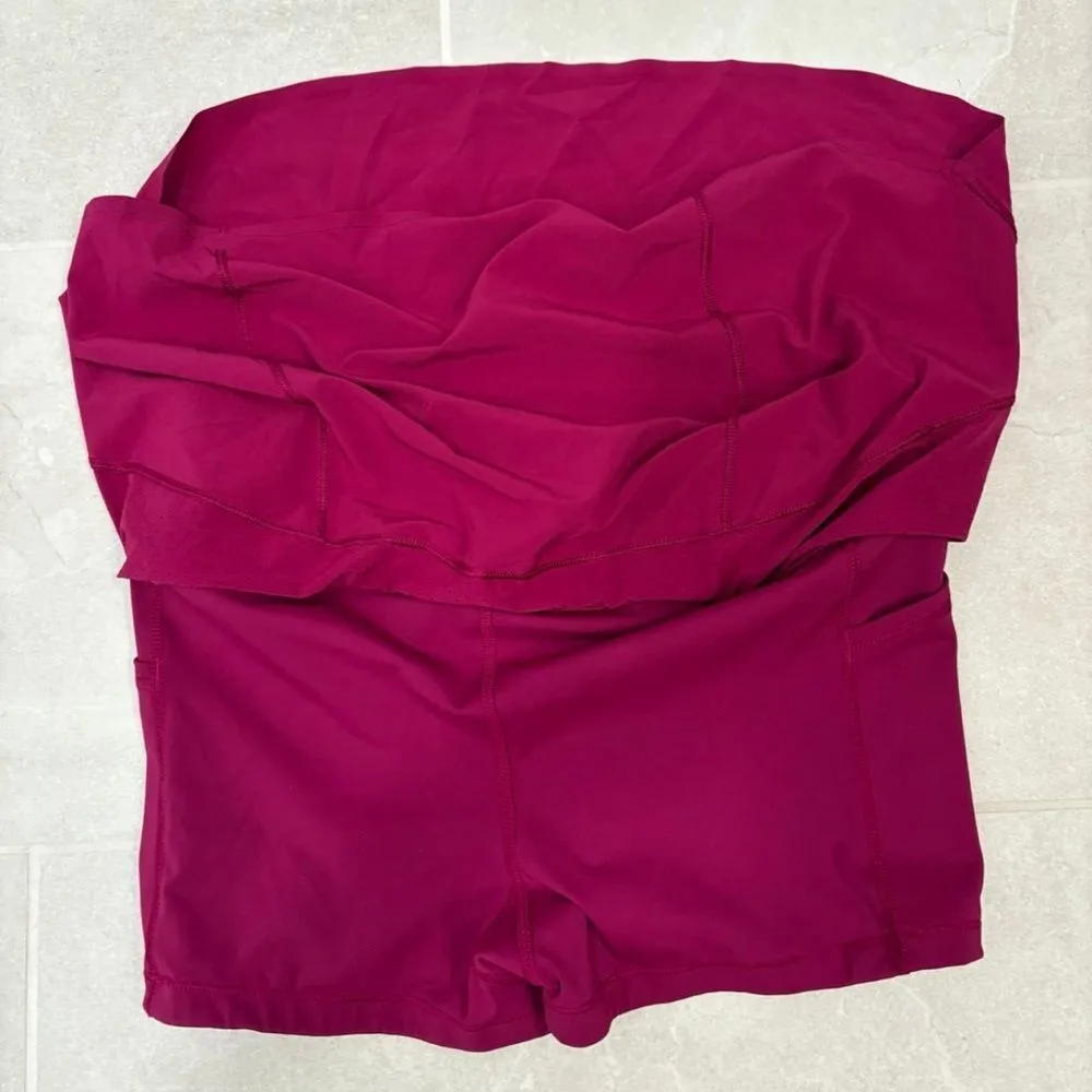 Athleta Run With It 14" Skort in Exotic Fuchsia - Image 12