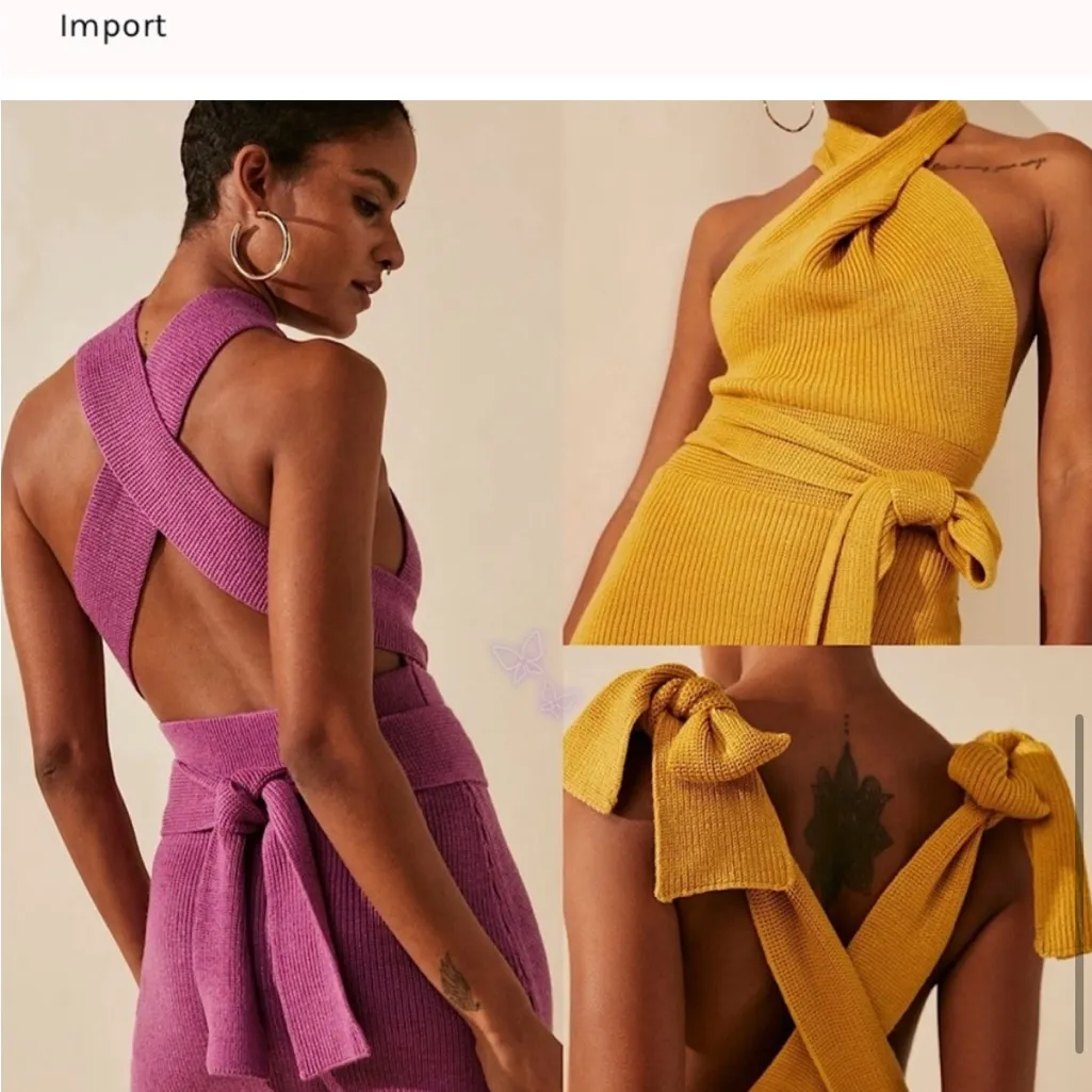 Free people beach Orchid dress sz xs black.Worn once.Mint condition - Image 3