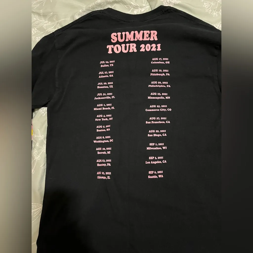 Fall Out Boy Summer Tour Black Long Sleeve Tee Size M Size M - Image 4