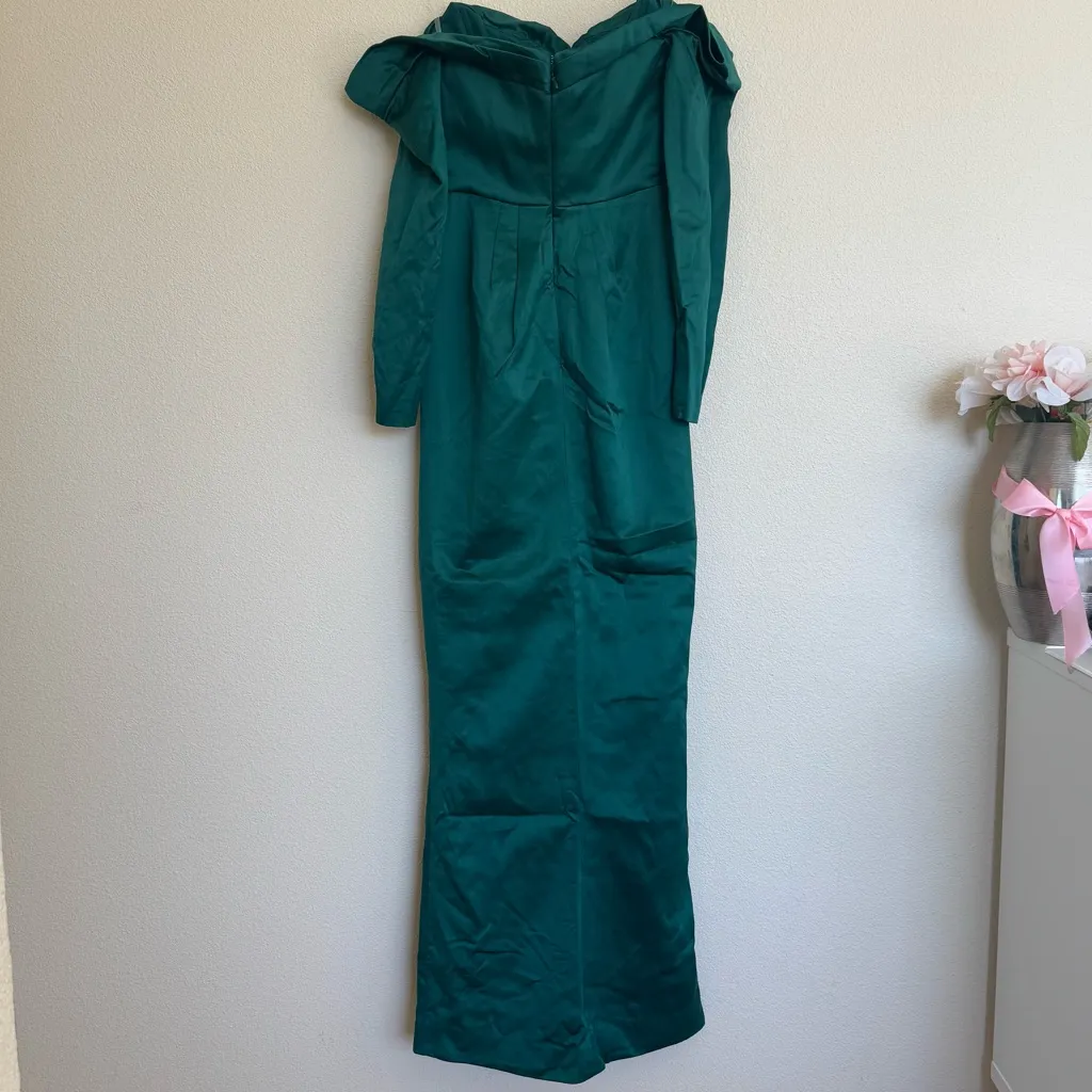 House of CB ‘Sienna’ Emerald Green Dress‎ NWOT - Image 4
