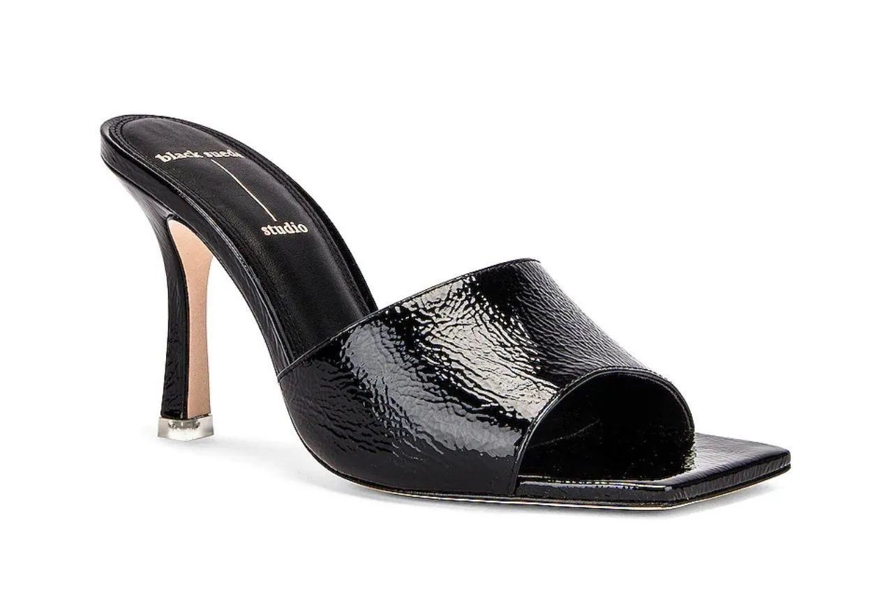 Valentina Mule in Black Patent 39 - Image 4