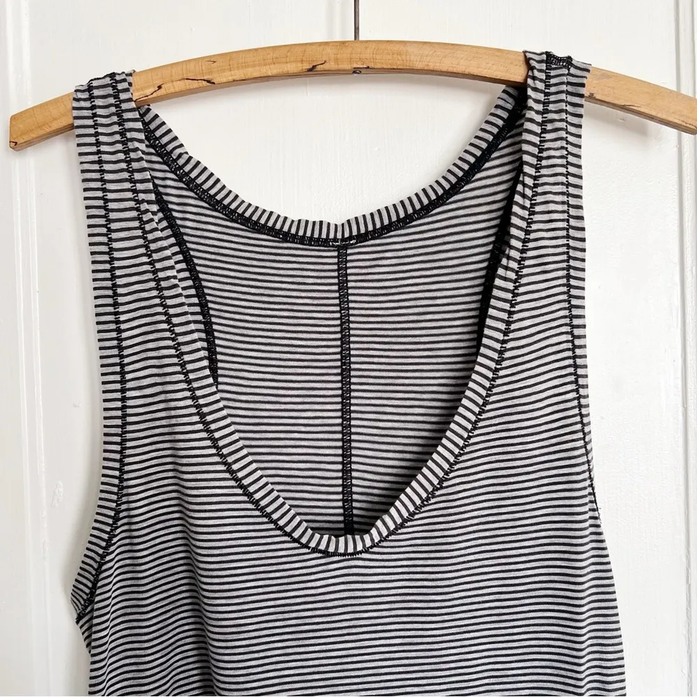 Lululemon • Circadian Tank in Tonka Stripe Heathered Black Angel Wing - Image 3