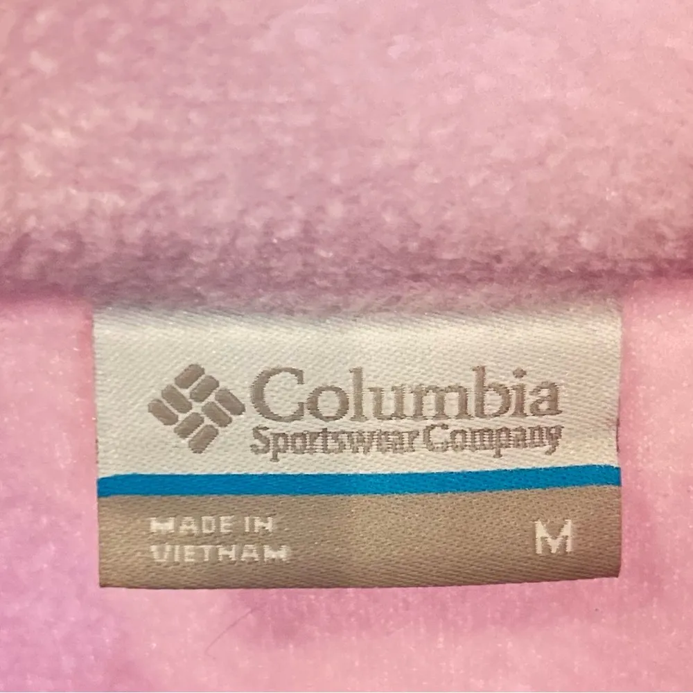 Columbia Half Zip Fleece Pullover Women’s Size Medium Like New - Image 4