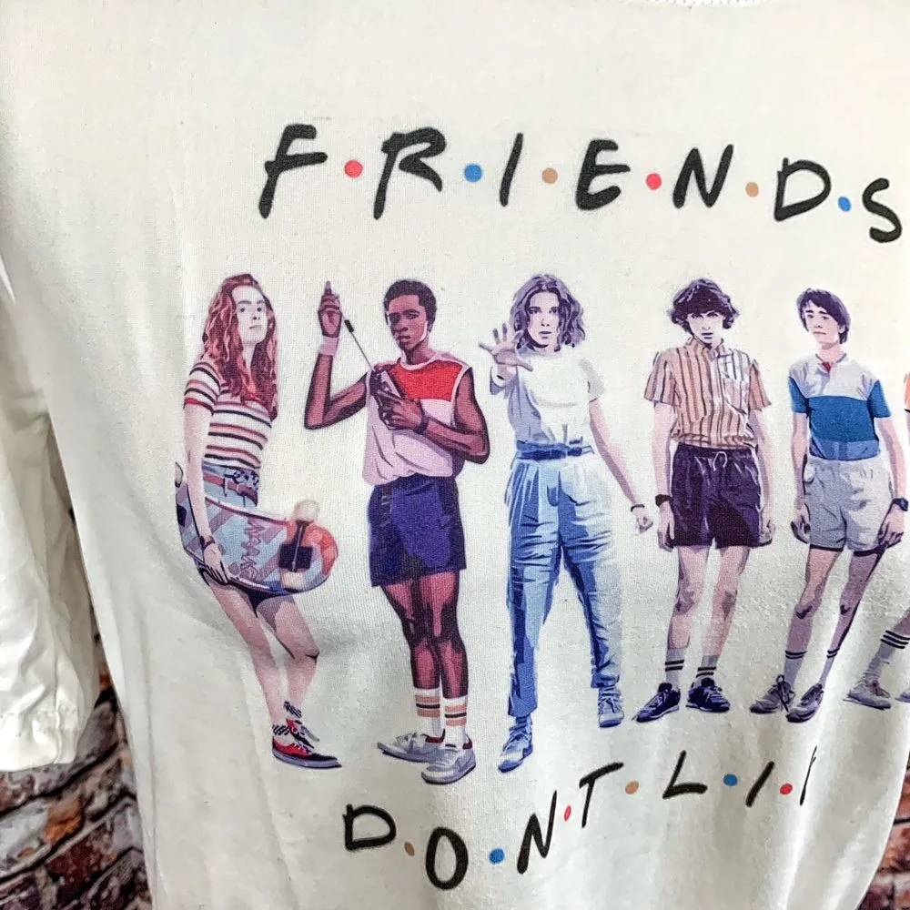 ✨Moving Sale✨ Stranger Things Top White - Image 3