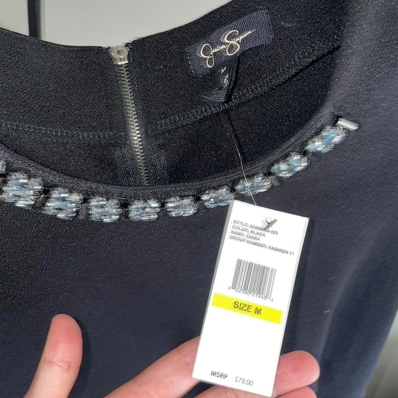 Dress  Beautiful gem detail at neckline - Image 3